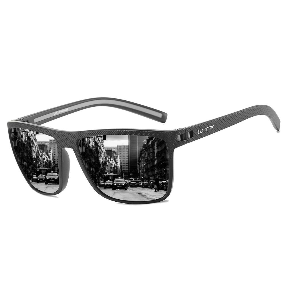 Polarized Sunglasses for Men Lightweight TR90 Frame UV400 Protection